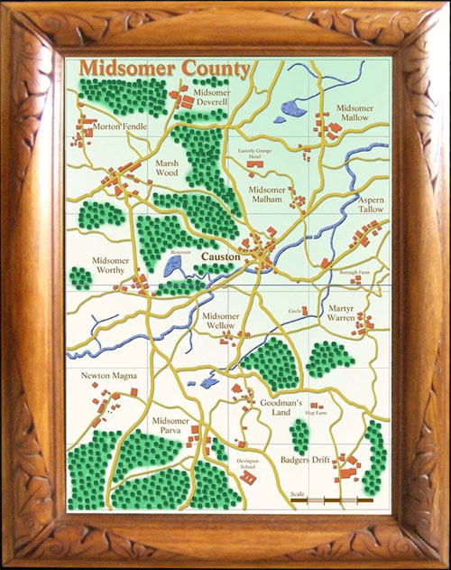 La mappa di Midsomer